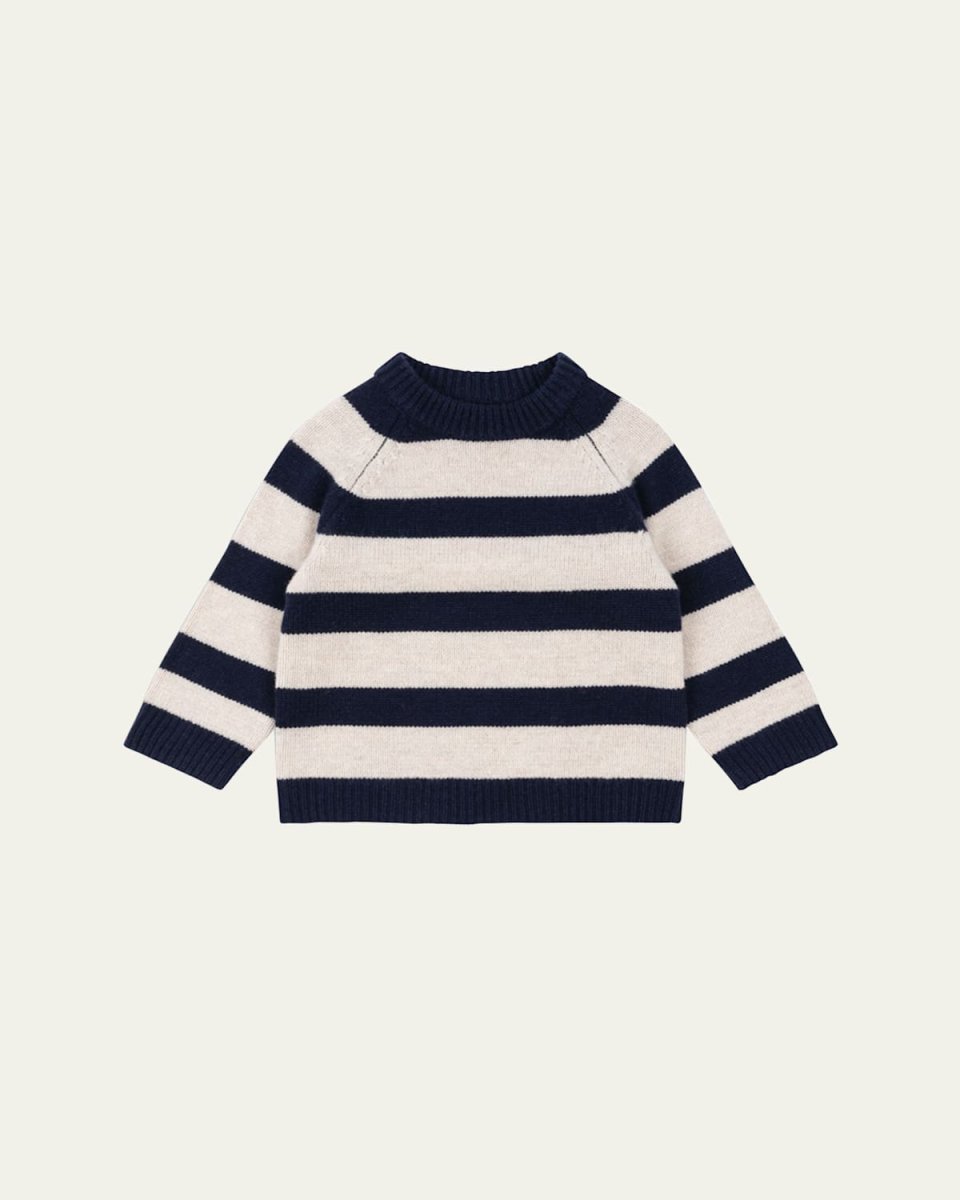 Boy's Vitu Striped Knit Sweater, Size 2-10